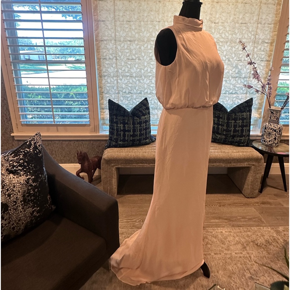 Blush evening dress/ bridesmaid dress